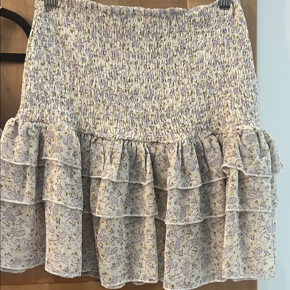 Floral Ruffle Skirt - Picture 3 of 7